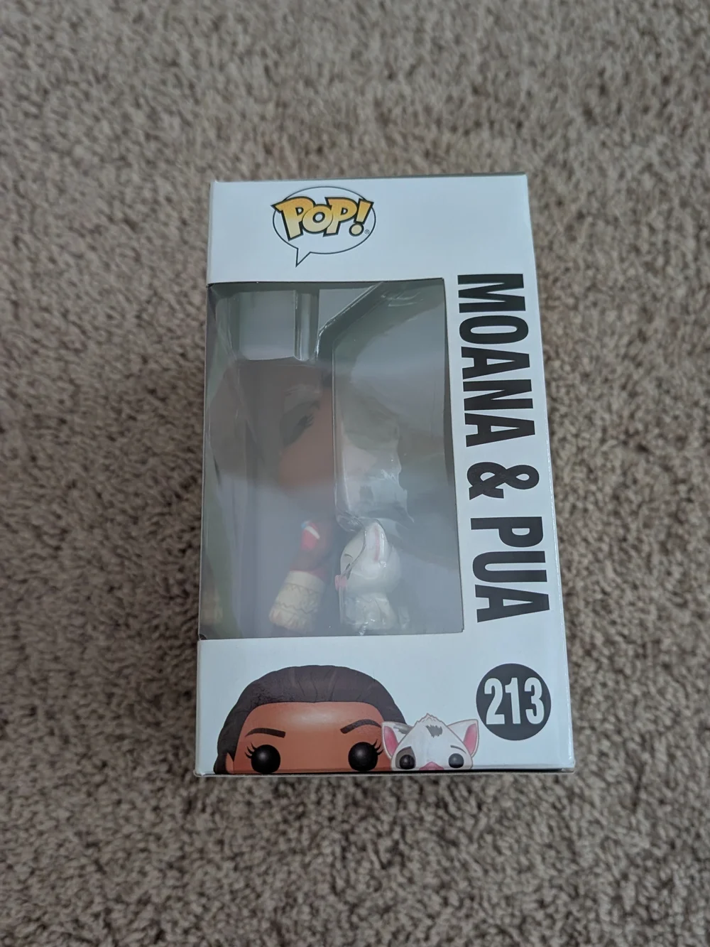 Funko Moana & Pua Vinyl Figure - Brown, Cream, Pink - Picture 4 of 6